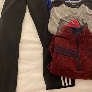 Boys Adidas Bundle size M 10/12